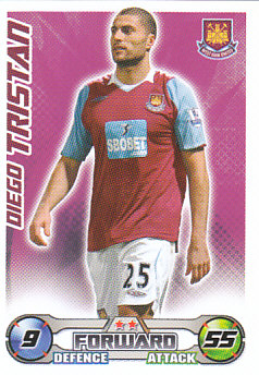 Diego Tristan West Ham United 2008/09 Topps Match Attax #EX54